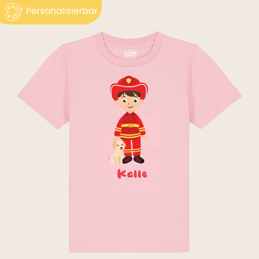 Feuerwehr Shirt - Personalisiere Dein Motiv - T-Shirt - Who said
