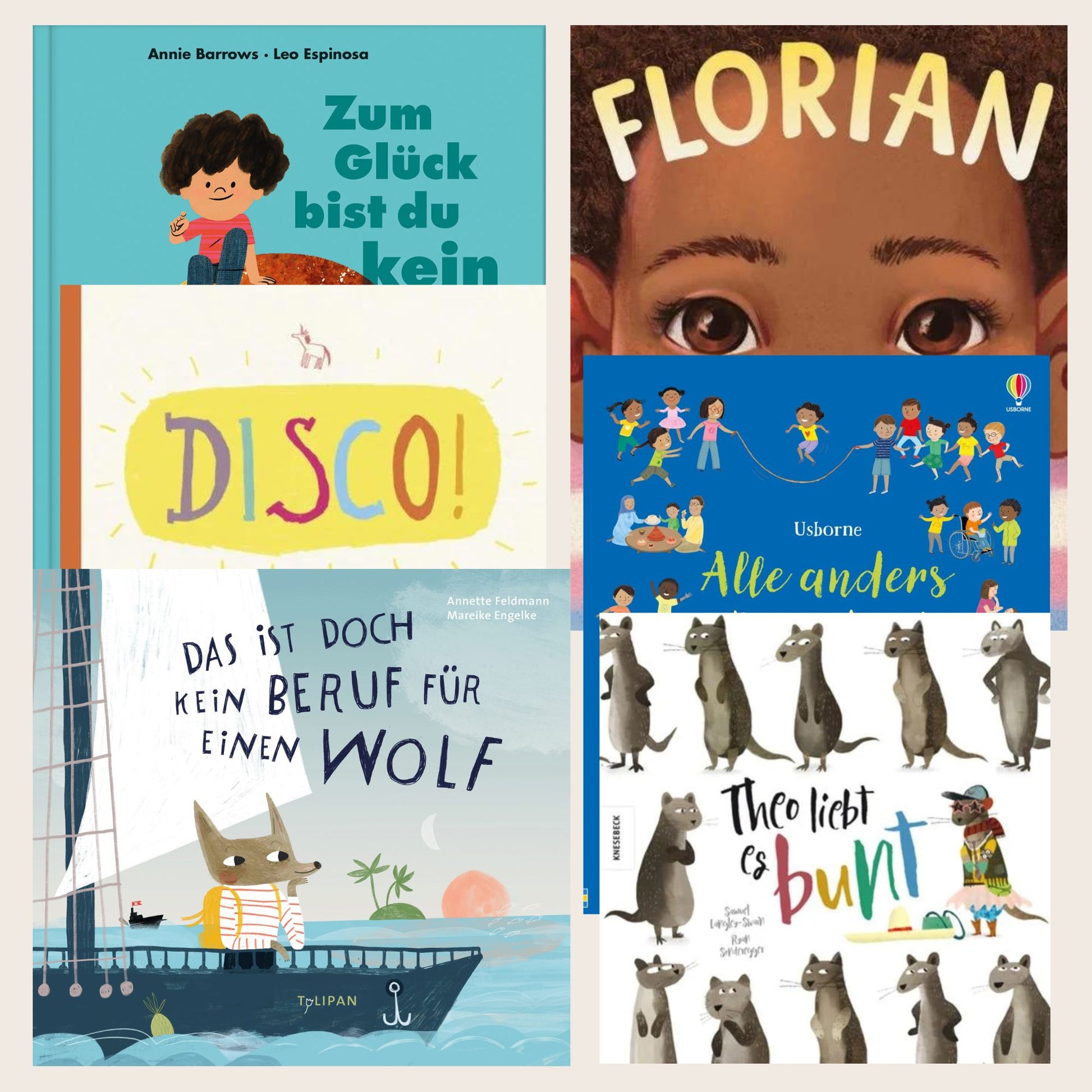 Kita-Bücherpaket V "Farbenfrohe Welten" für Alter 4-6 Jahre -  - Who said