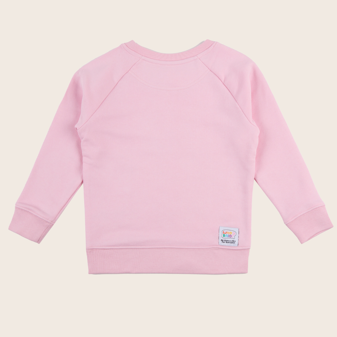 Little Rainbow Cozy Pink - Sweatshirt - Who said