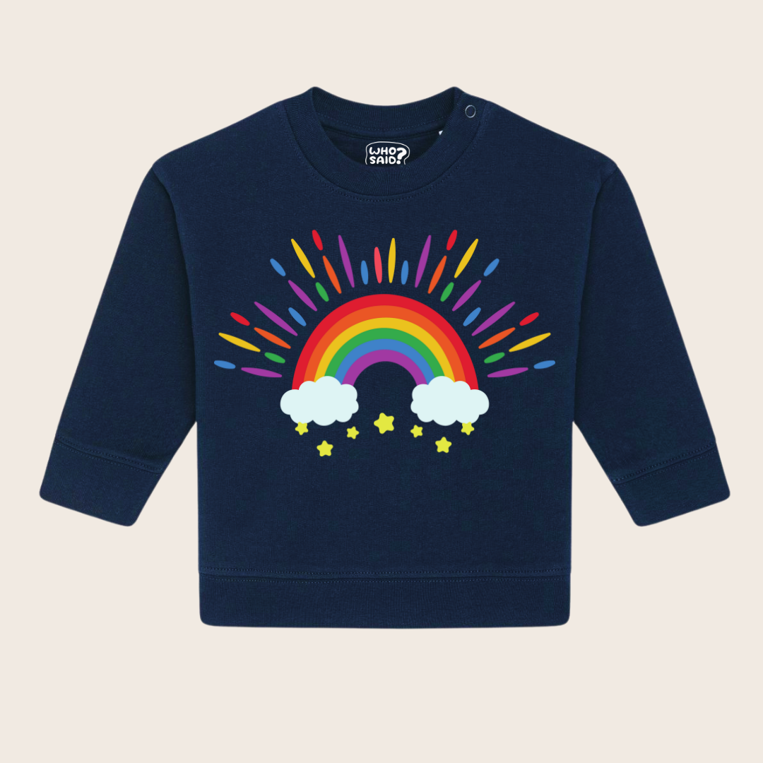Little Rainbow at Night - Sweatshirt - Who said