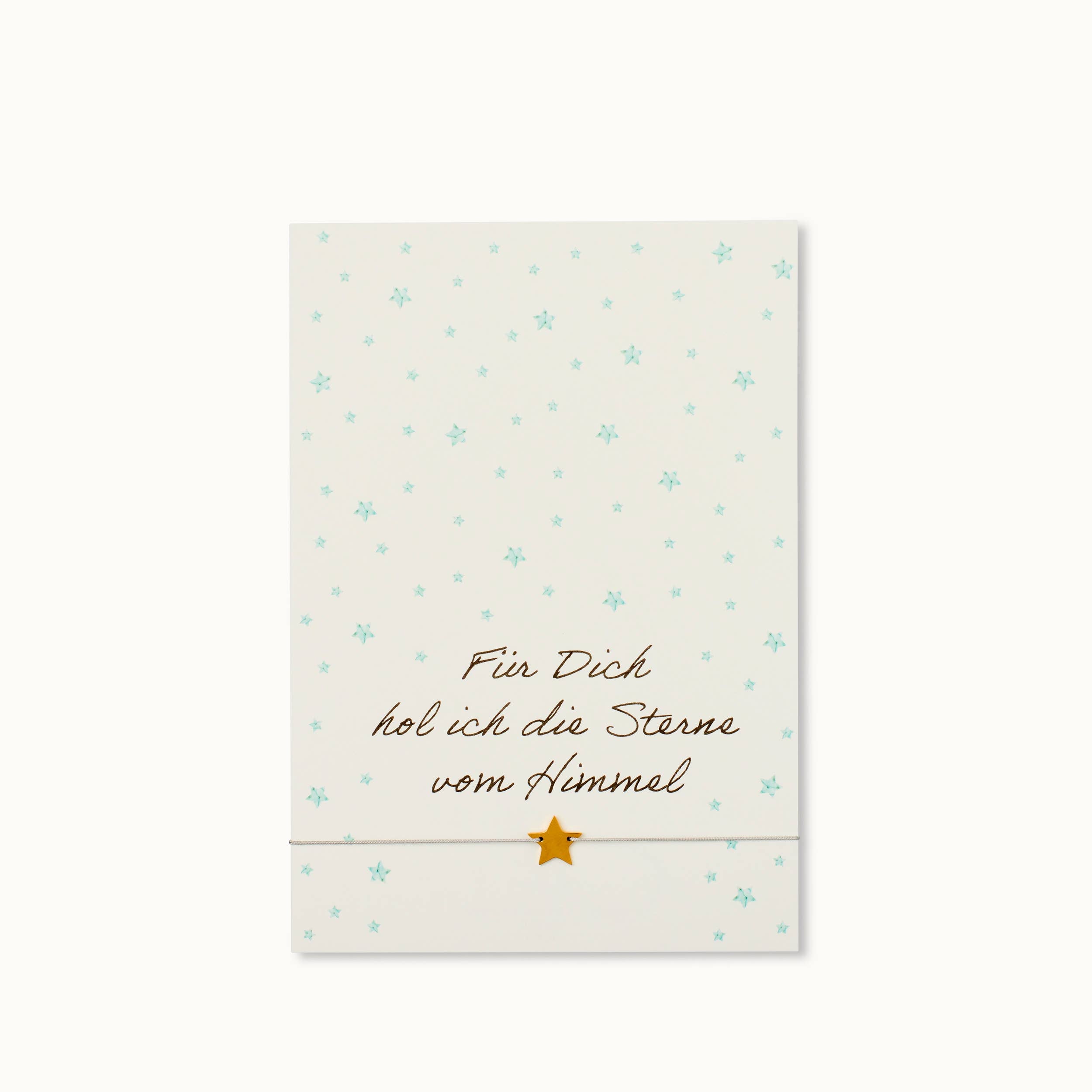 Bracelet Card: Stars from heaven - Grußkarten - Who said